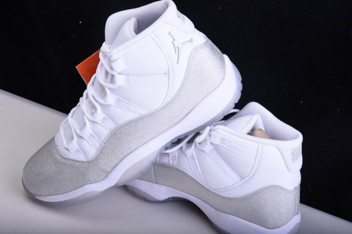 jordan 11 retro white metallic silver - ar0715-100