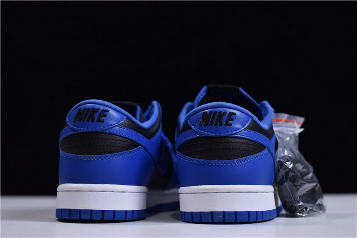 nike dunk low retro black hyper cobalt (2021) dd1391-001