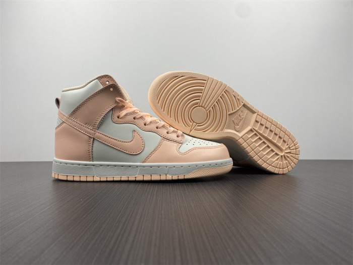 nike dunk high sail crimson tint (w) - dd1869-104