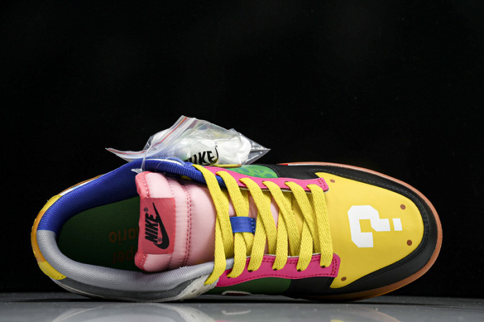 Nike Dunk Low Mario Kart Custom DH0952-102