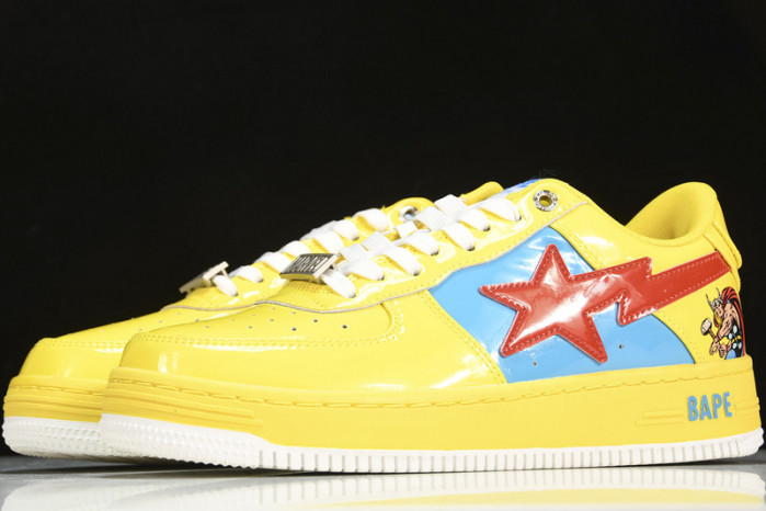 a bathing ape bape sta low copshoe bp-195