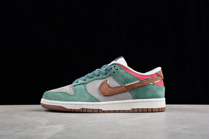 otomo katsuhiro x nike sb dunk low steamboy ost green red brown st1391-203