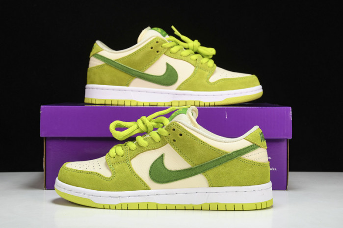 nike sb dunk low green apple - dm0807-300