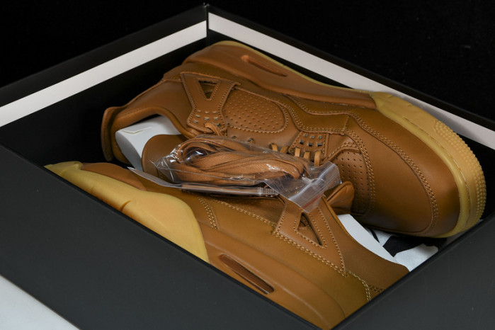 jordan 4 retro ginger wheat men