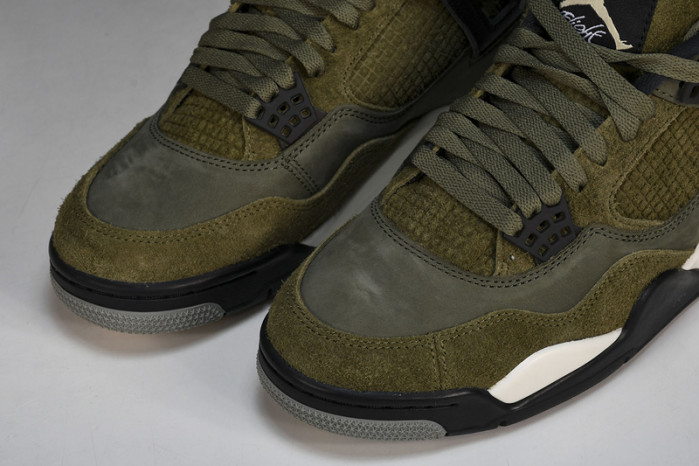 air jordan 4 craft "medium olive" fb9927-200