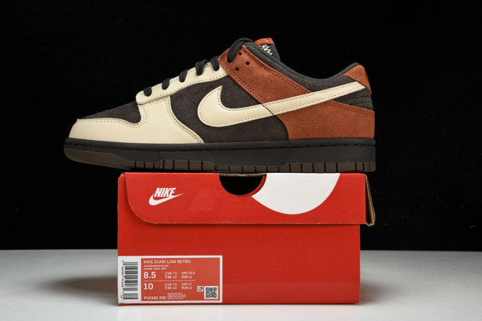 nike dunk low red panda fv0395-200