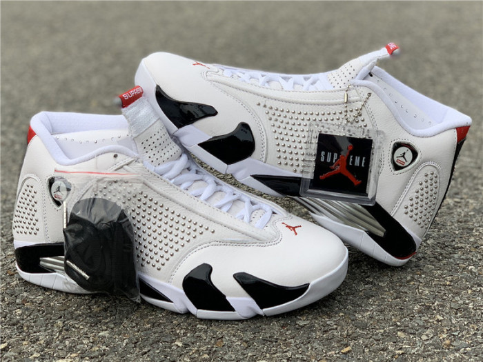 air jordan 14 retro s "s*upre*me" - air jordan - bv7630-106