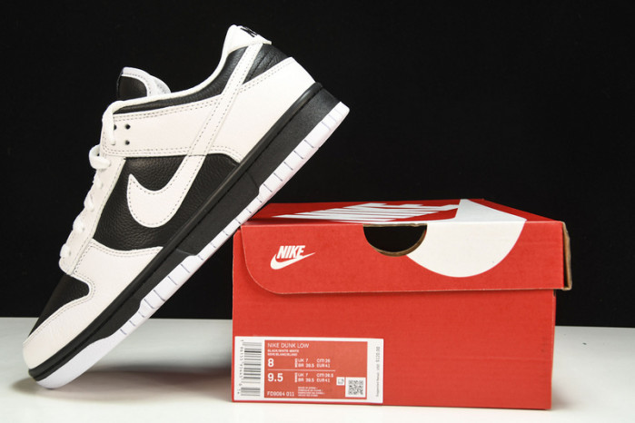 nike dunk low reverse panda fd9064-011