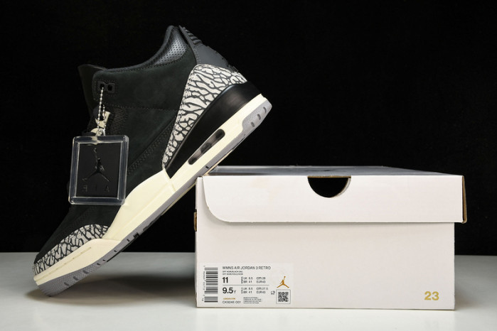 air jordan 3 womens "off noir" ck9246-001
