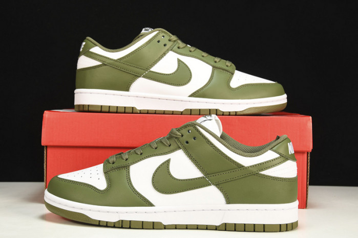 nike dunk low medium olive (w) - dd1503-120