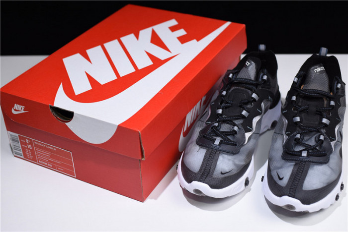 nike react element 87 black white | aq1090-001