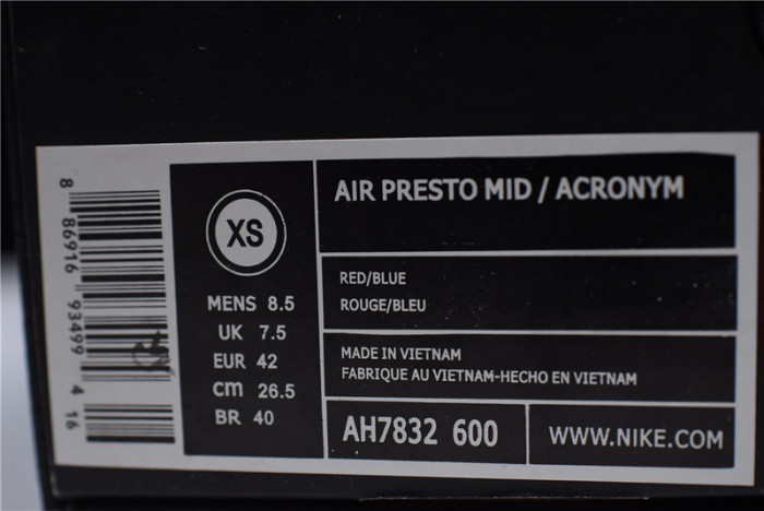 air presto mid/acronym "acronym" - nike - ah7832 600