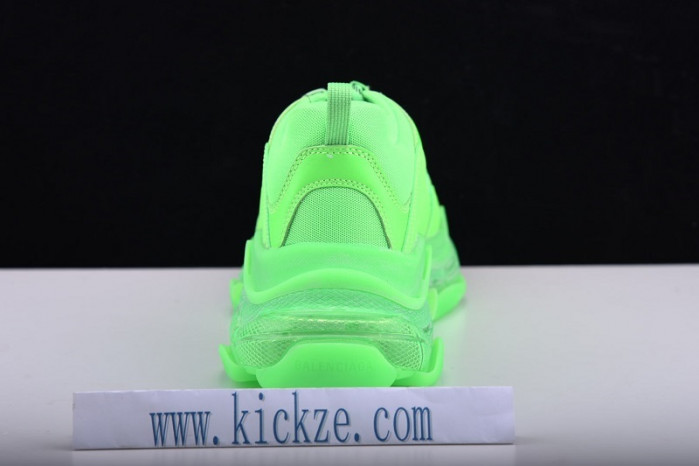 bl triple s neon green - 541624 w09ol 3801