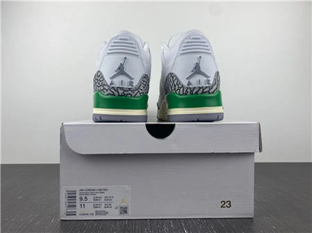 Fashionable Jordan 3 Retro Lucky Green CK9246- 3829