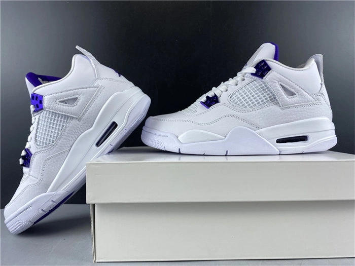 OdorResistant Jordan 4 Retro Metallic Purple 408452- 3966