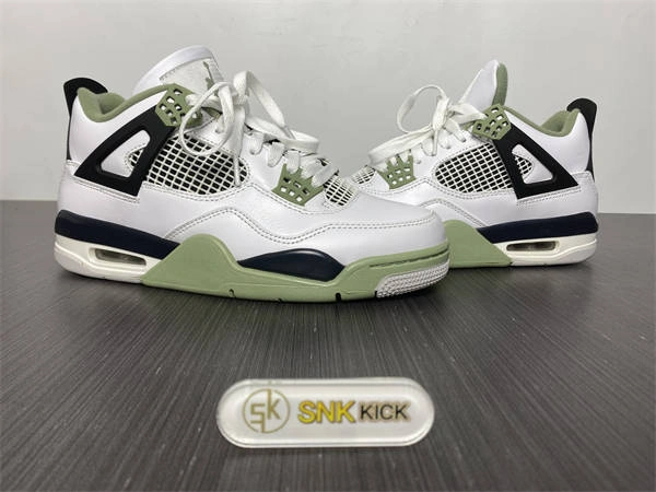 Affordable Jordan 4 Retro Seafoam AQ9129- 3857