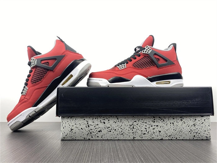 Upgraded Jordan 4 Retro Toro Bravo 308497- 3962