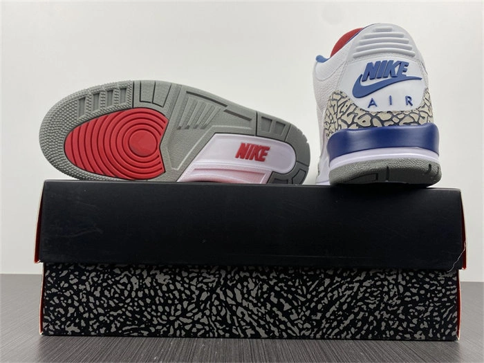 Jordan3 True Blue 854262- Breathable 3839