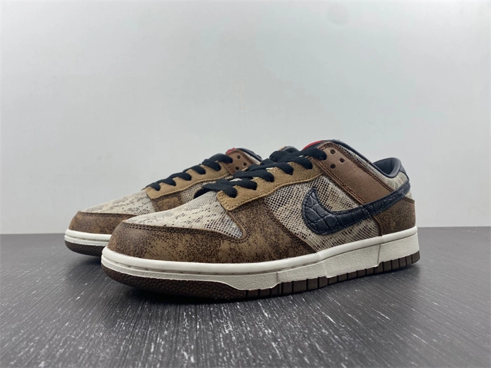 Nike Dunk Low CO.JP Brown Snakeskin FJ5434- BestValue 4625