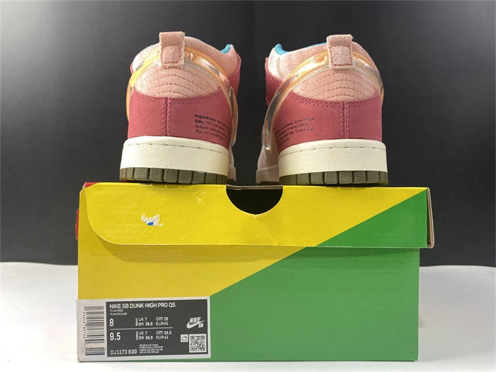 Nike Dunk Mid Social Status Free Lunch Strawberry Milk DJ1173- Packable 4864