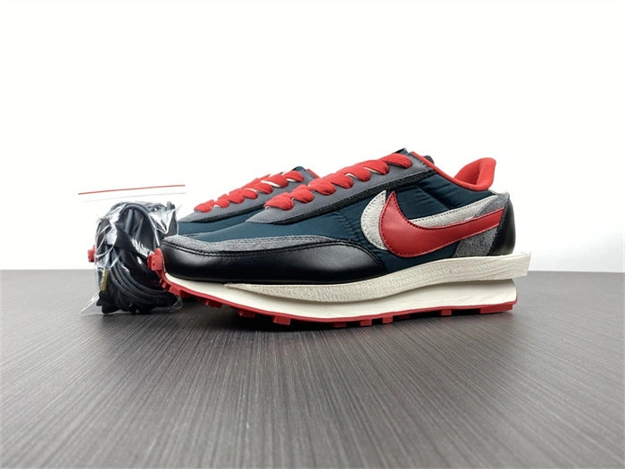Nike LD Waffle sacai Undercover Midnight Spruce University Red Casual 5224