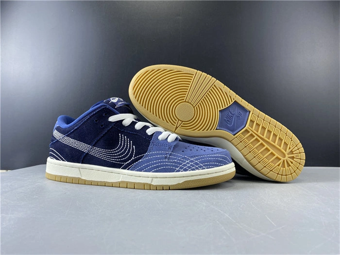 WeatherProof Nike SB Dunk Low Denim Sashiko CV0316- 4887