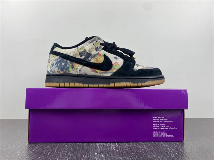 Nike SB Dunk Low Supreme Rammellzee FD8778- Trendsetting 4591